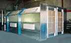 Automotive Crossdraft Paint Booths